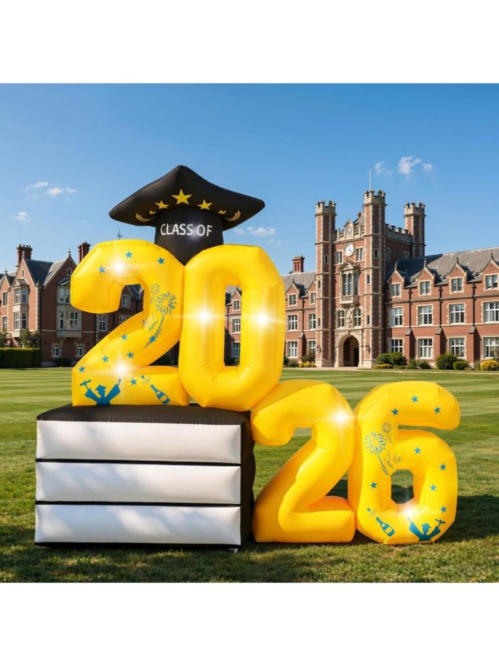5.7FT Inflatable Graduation Decoration 2026 Marquee Numbers for Outdoor